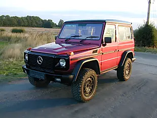 Used 1991 Mercedes-Benz G Class Swb Red - Interior and Exterior details 6
