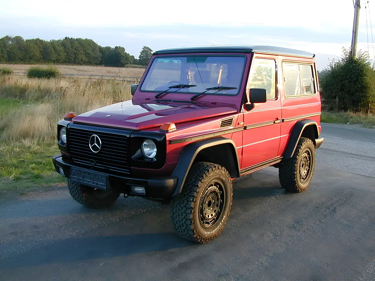 Used 1991 Mercedes-Benz G Class Swb Red - Interior and Exterior details 6