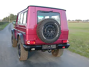 Used 1991 Mercedes-Benz G Class Swb Red - Interior and Exterior details 7