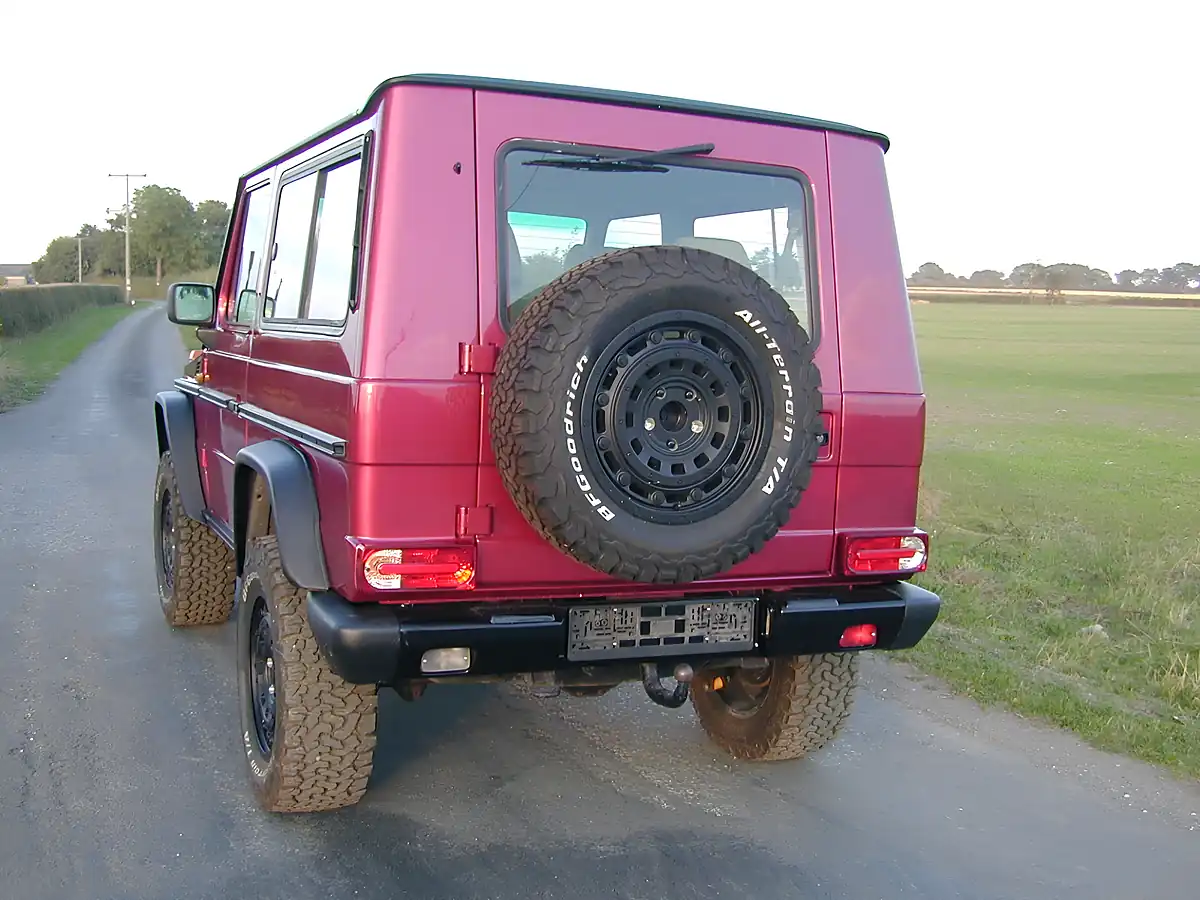 Used 1991 Mercedes-Benz G Class Swb Red - Interior and Exterior details 7