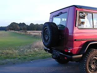 Used 1991 Mercedes-Benz G Class Swb Red - Interior and Exterior details 9