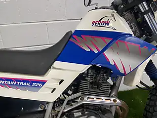 Used 1991 Yamaha Serow Mountain Trail Blue White - Interior and Exterior details 19