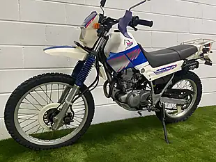 Used 1991 Yamaha Serow Mountain Trail Blue White - Interior and Exterior details 5