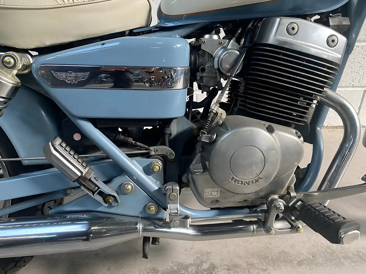 Used 1992 Honda Rebel 250 Blue - Interior and Exterior details 17