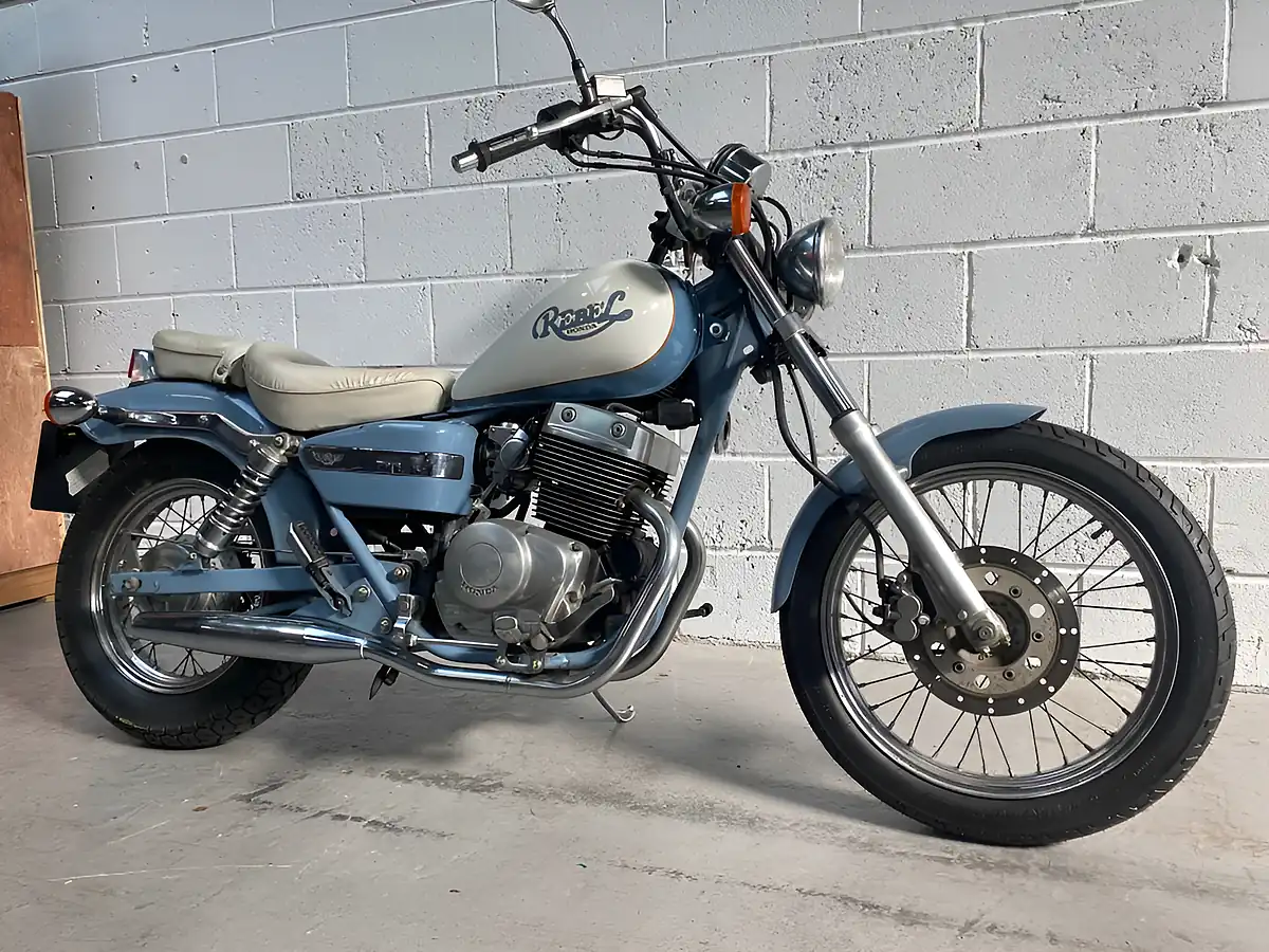 Used 1992 Honda Rebel 250 Blue - Interior and Exterior details 3