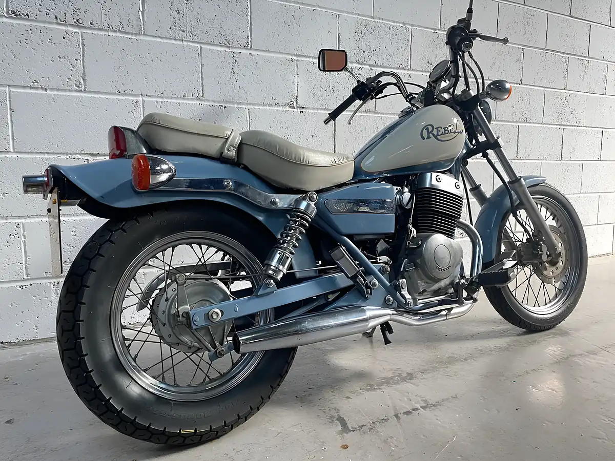 Used 1992 Honda Rebel 250 Blue - Interior and Exterior details 5