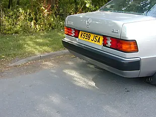 Used 1992 Mercedes-Benz 190 High Specification Silver - Interior and Exterior details 9