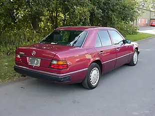 Used 1992 Mercedes-Benz 260 W124 Red - Interior and Exterior details 3