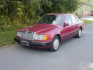 Used 1992 Mercedes-Benz 260 W124 Red - Interior and Exterior details 8