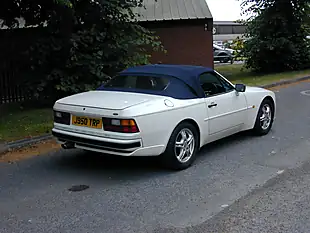 Used 1992 Porsche 944 S2 Cabrio White - Interior and Exterior details 3