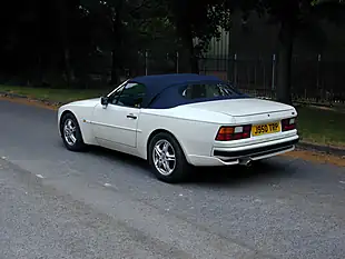 Used 1992 Porsche 944 S2 Cabrio White - Interior and Exterior details 6