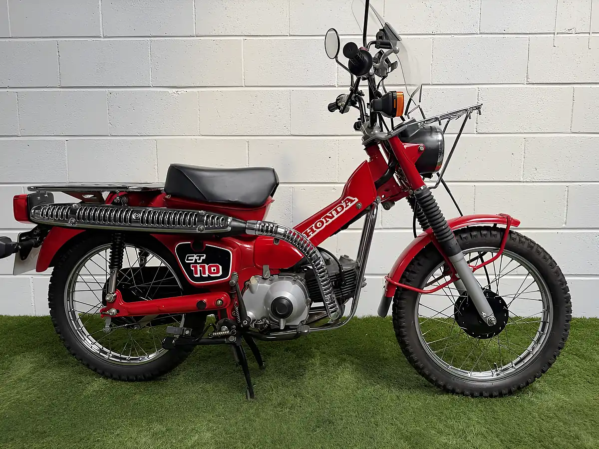Used 1993 Honda ct110 Hunter Cub Red - Front View