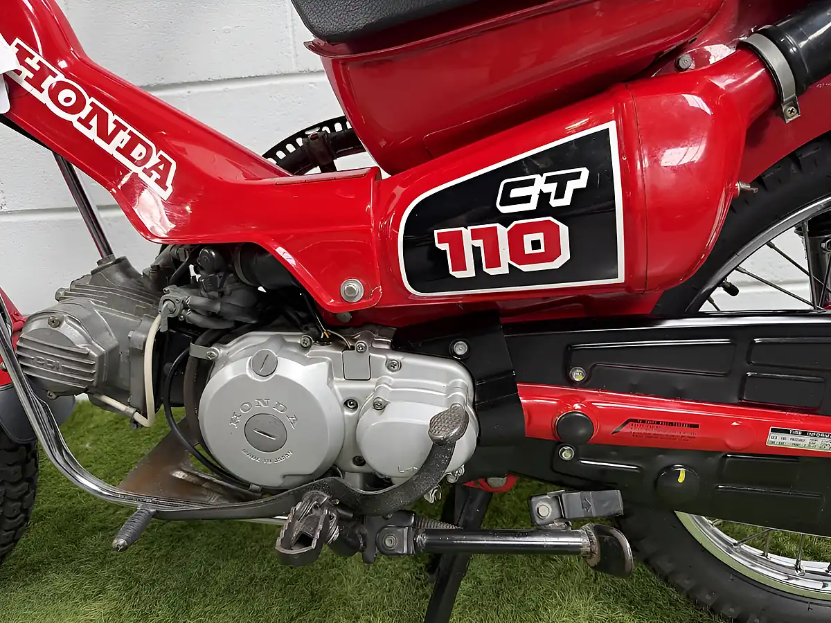 Used 1993 Honda ct110 Hunter Cub Red - Interior and Exterior details 17