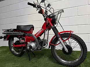 Used 1993 Honda ct110 Hunter Cub Red - Interior and Exterior details 3