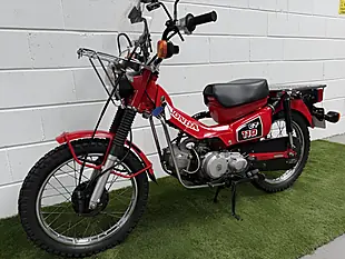 Used 1993 Honda ct110 Hunter Cub Red - Interior and Exterior details 5