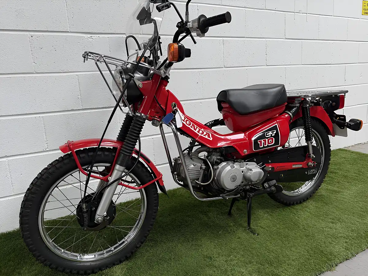 Used 1993 Honda ct110 Hunter Cub Red - Interior and Exterior details 5