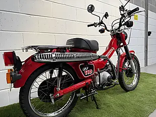 Used 1993 Honda ct110 Hunter Cub Red - Interior and Exterior details 7