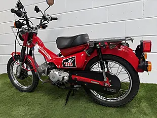 Used 1993 Honda ct110 Hunter Cub Red - Interior and Exterior details 9