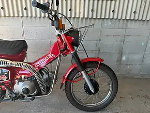 Used 1993 Honda CT110 Hunter Cub Red - Interior and Exterior details 12