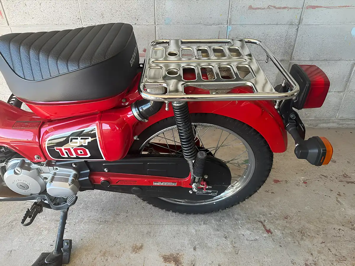 Used 1993 Honda CT110 Hunter Cub Red - Interior and Exterior details 19