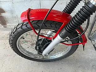 Used 1993 Honda CT110 Hunter Cub Red - Interior and Exterior details 15