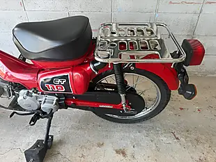 Used 1993 Honda CT110 Hunter Cub Red - Interior and Exterior details 19