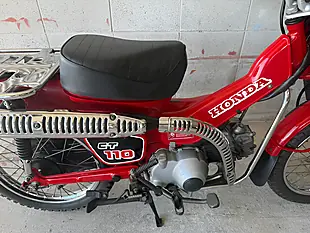 Used 1993 Honda CT110 Hunter Cub Red - Interior and Exterior details 12