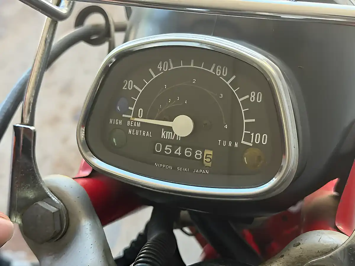 Used 1993 Honda CT110 Hunter Cub Red - Interior and Exterior details 15