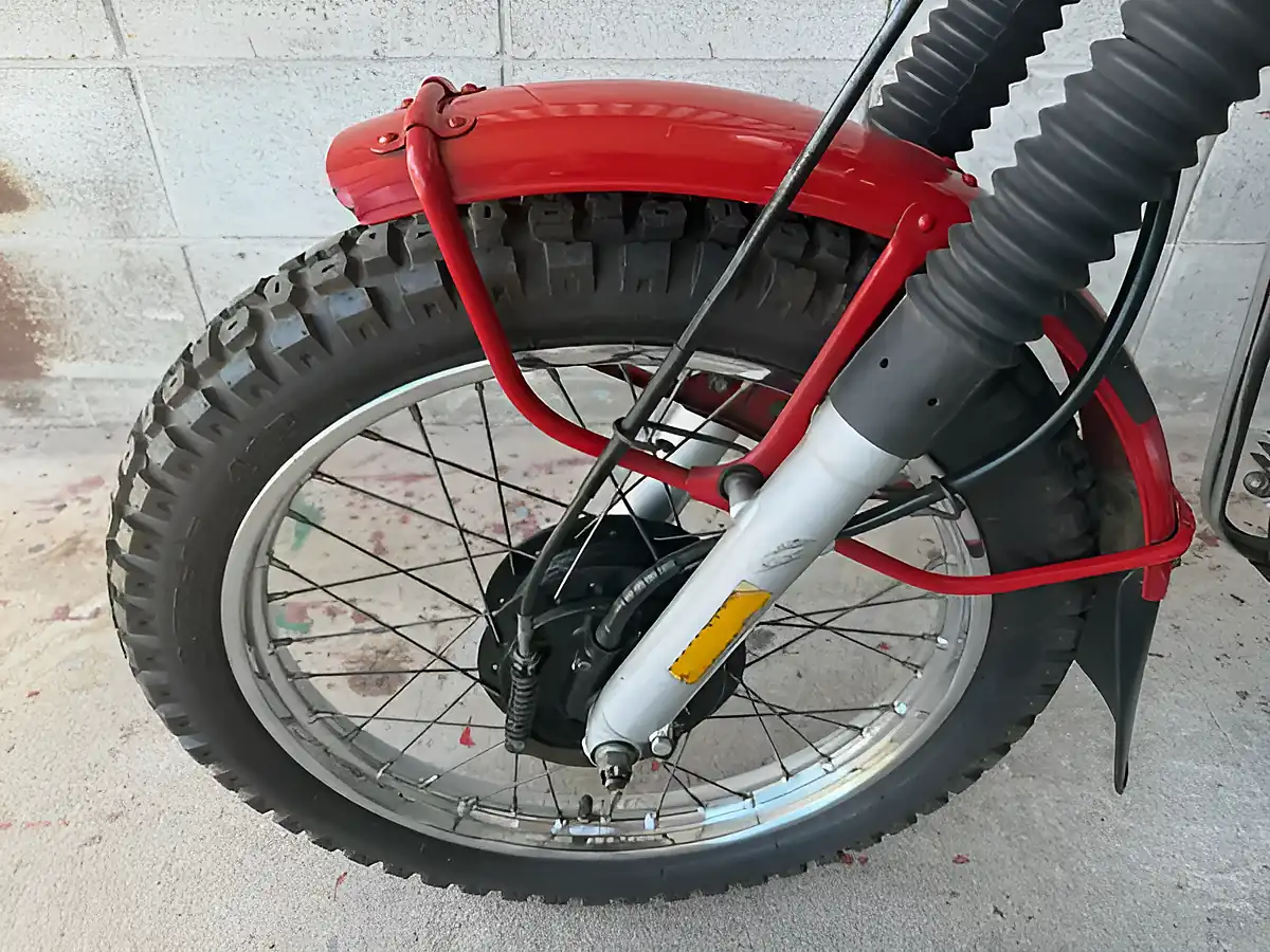 Used 1993 Honda CT110 Hunter Cub Red - Interior and Exterior details 16