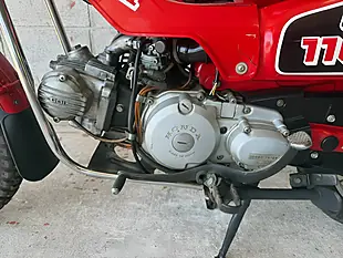 Used 1993 Honda CT110 Hunter Cub Red - Interior and Exterior details 17