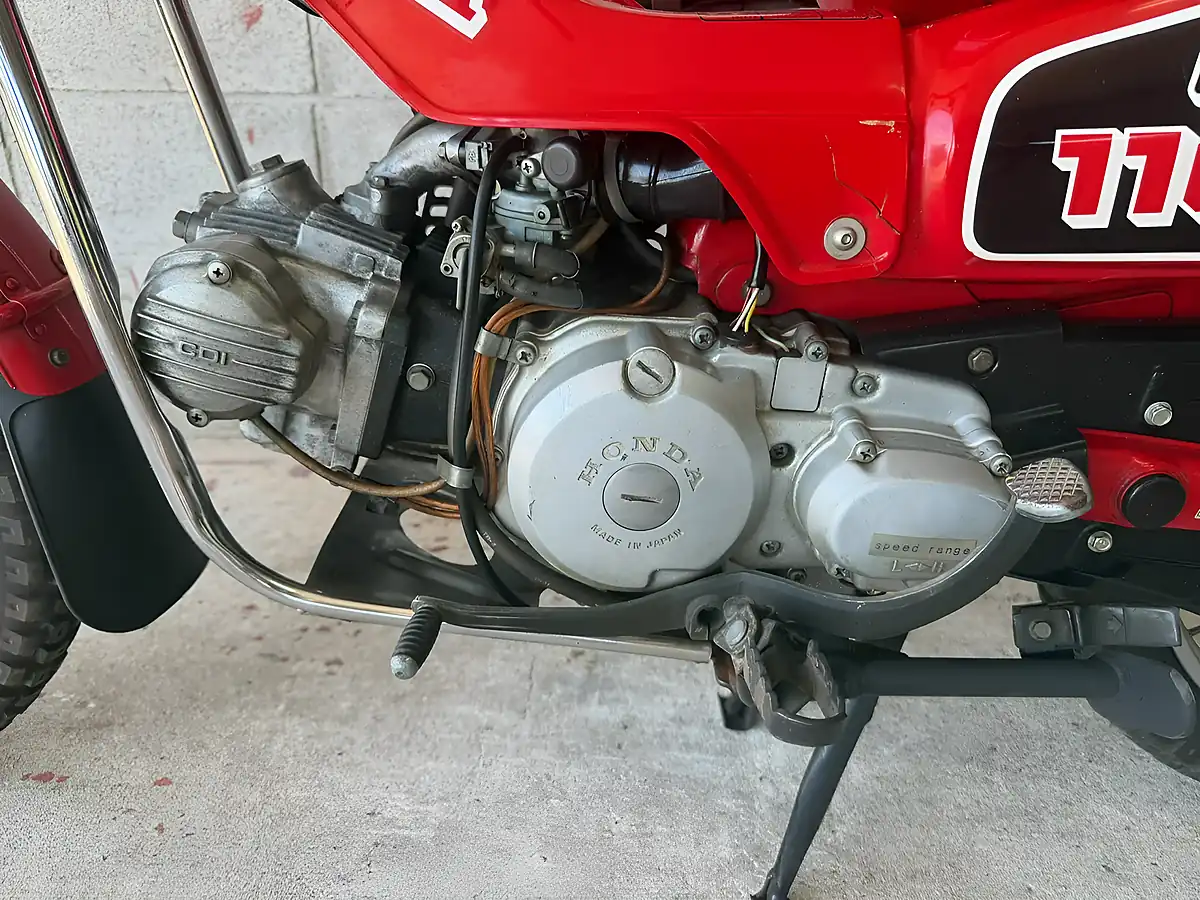Used 1993 Honda CT110 Hunter Cub Red - Interior and Exterior details 17