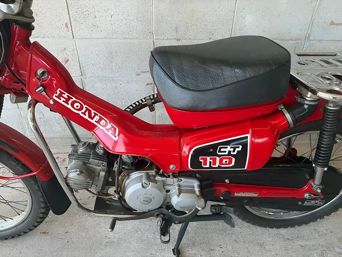 Used 1993 Honda CT110 Hunter Cub Red - Interior and Exterior details 18