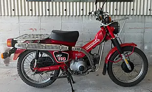 Used 1993 Honda CT110 Hunter Cub Red - Interior and Exterior details 2