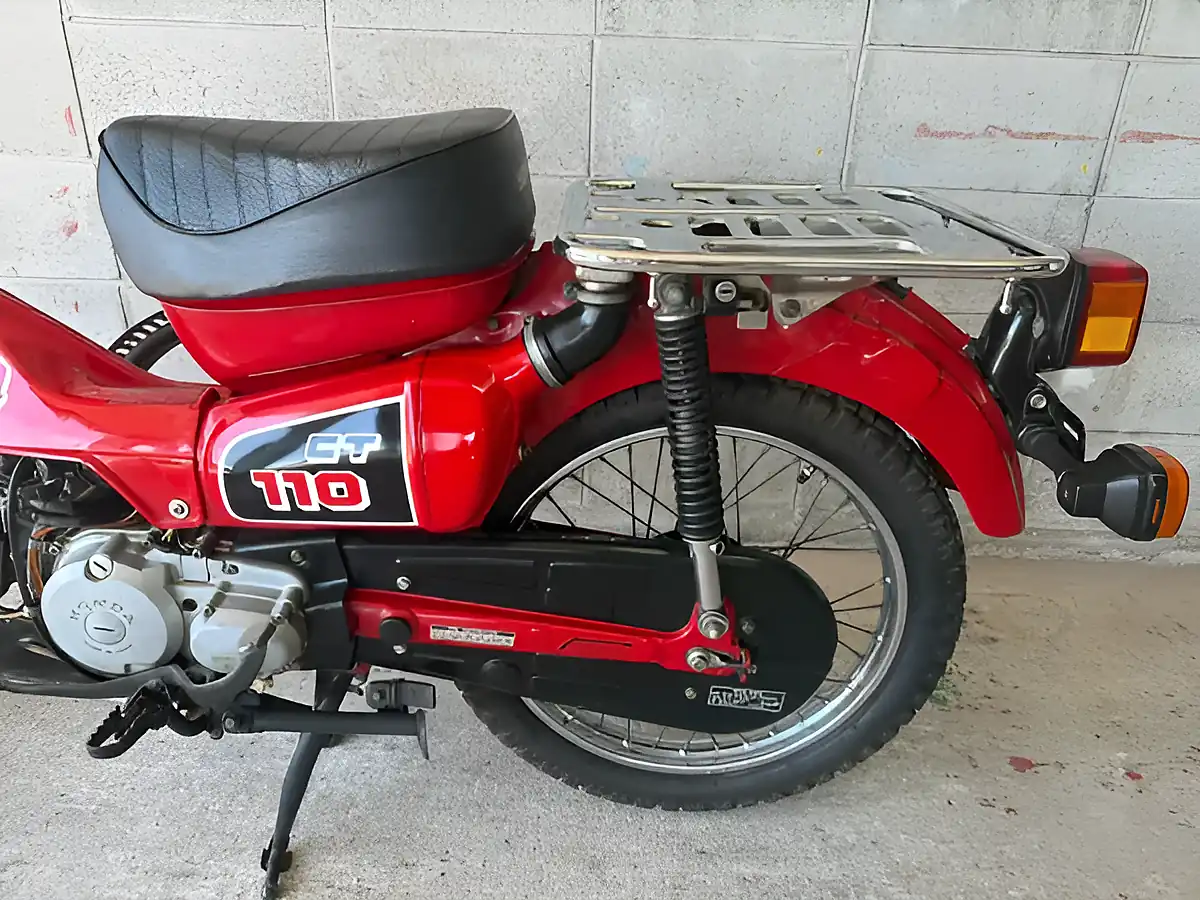 Used 1993 Honda CT110 Hunter Cub Red - Interior and Exterior details 20