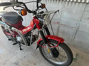 Used 1993 Honda CT110 Hunter Cub Red - Interior and Exterior details 3