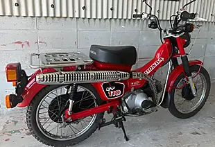 Used 1993 Honda CT110 Hunter Cub Red - Interior and Exterior details 6