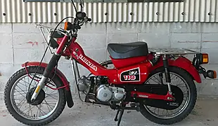 Used 1993 Honda CT110 Hunter Cub Red - Interior and Exterior details 9