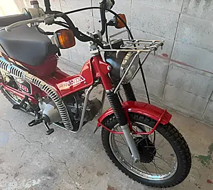 Used 1993 Honda ct110 Hunter Cub Red - Interior and Exterior details 13