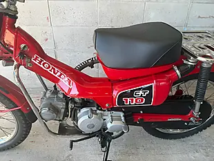 Used 1993 Honda ct110 Hunter Cub Red - Interior and Exterior details 17