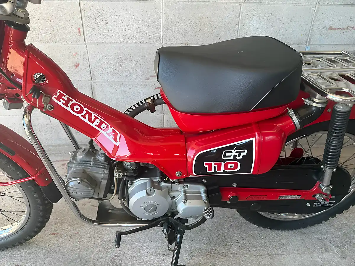 Used 1993 Honda ct110 Hunter Cub Red - Interior and Exterior details 17