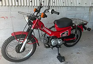 Used 1993 Honda ct110 Hunter Cub Red - Interior and Exterior details 4