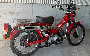 Used 1993 Honda ct110 Hunter Cub Red - Interior and Exterior details 5