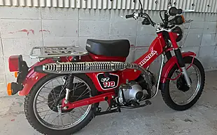 Used 1993 Honda ct110 Hunter Cub Red - Interior and Exterior details 6