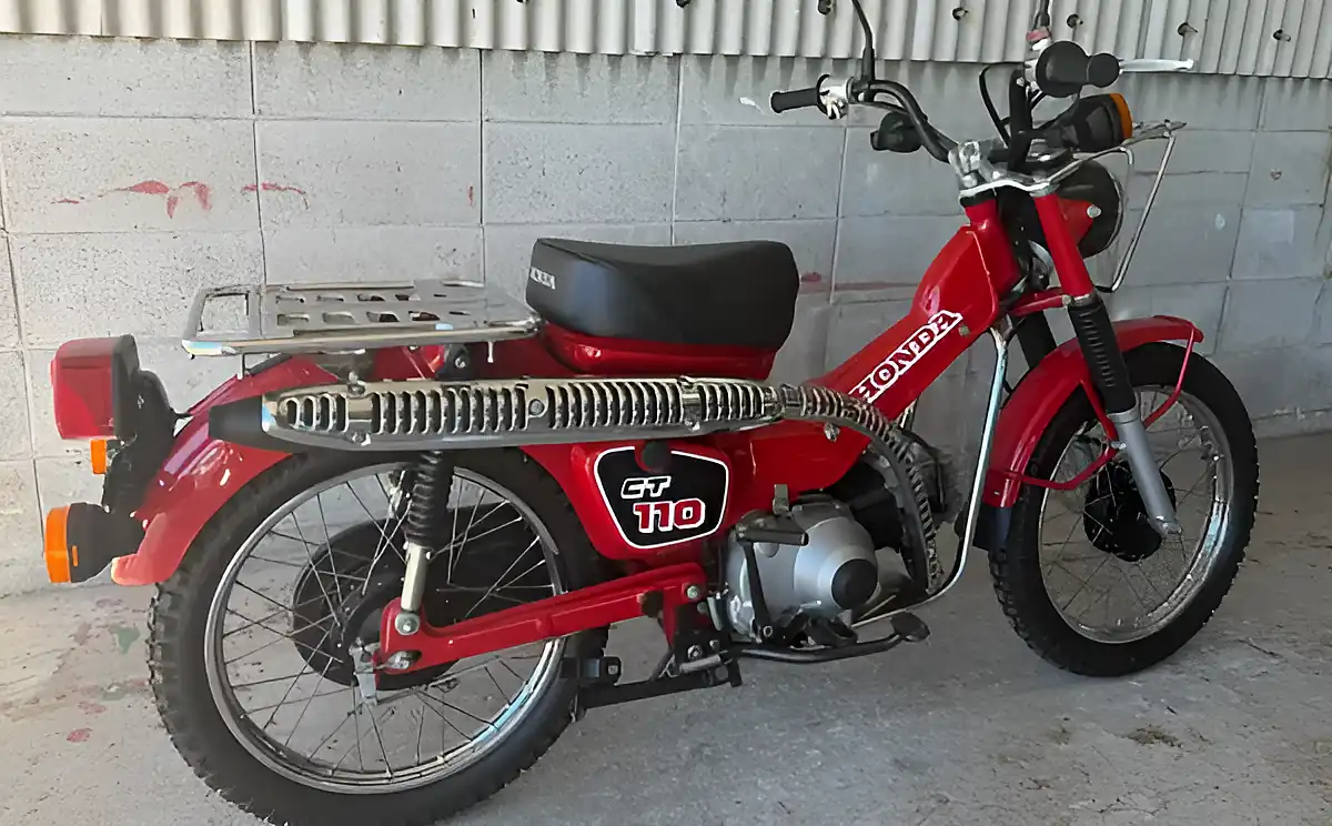 Used 1993 Honda ct110 Hunter Cub Red - Interior and Exterior details 6