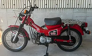 Used 1993 Honda ct110 Hunter Cub Red - Interior and Exterior details 7