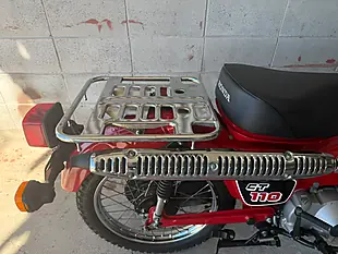 Used 1993 Honda ct110 Hunter Cub Red - Interior and Exterior details 9