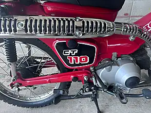 Used 1993 Honda CT110 Red - Interior and Exterior details 11
