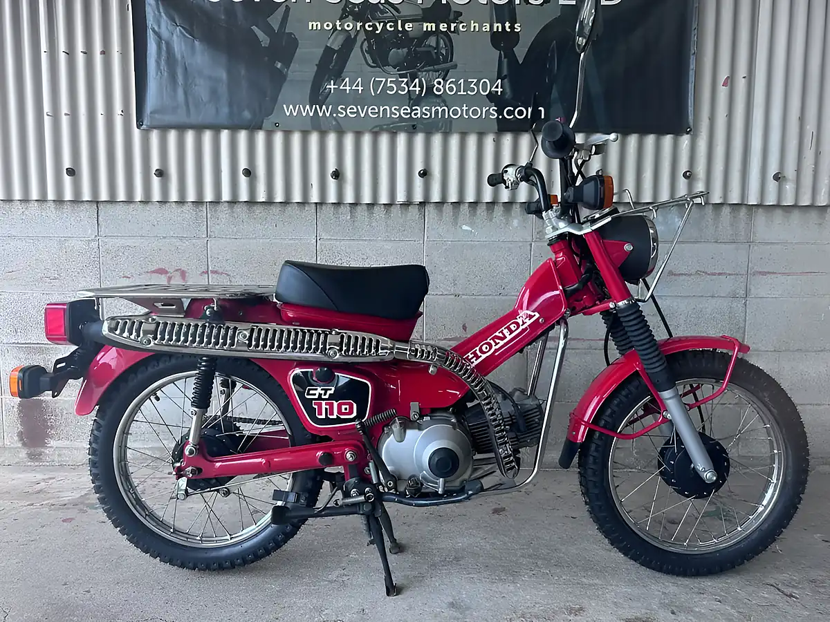 Used 1993 Honda CT110 Red - Interior and Exterior details 2