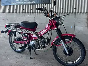 Used 1993 Honda CT110 Red - Interior and Exterior details 3