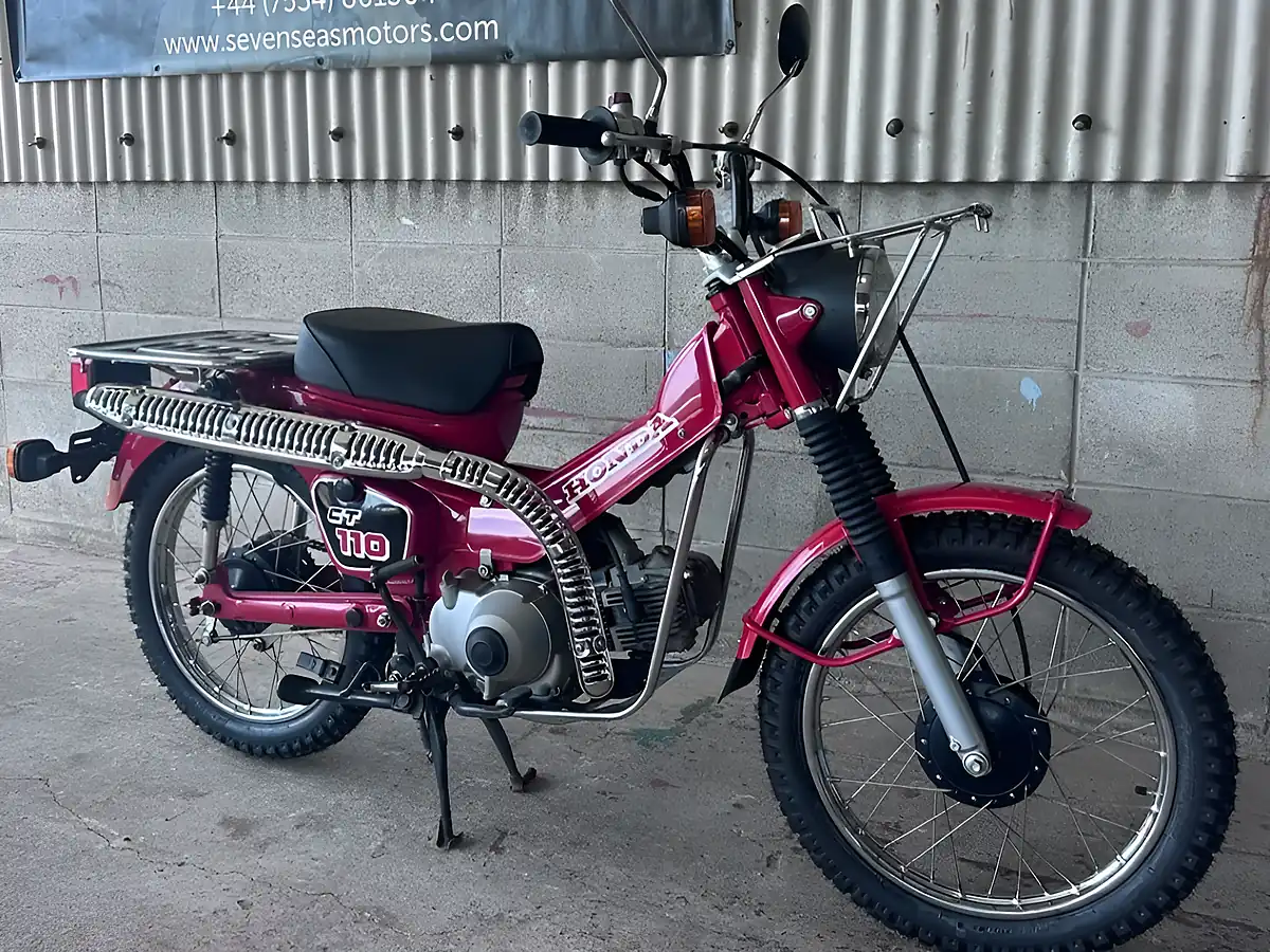 Used 1993 Honda CT110 Red - Interior and Exterior details 3